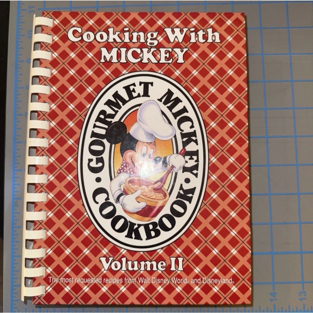 Disney Gourmet Mickey Cookbook Volume II Cooking With Mickey